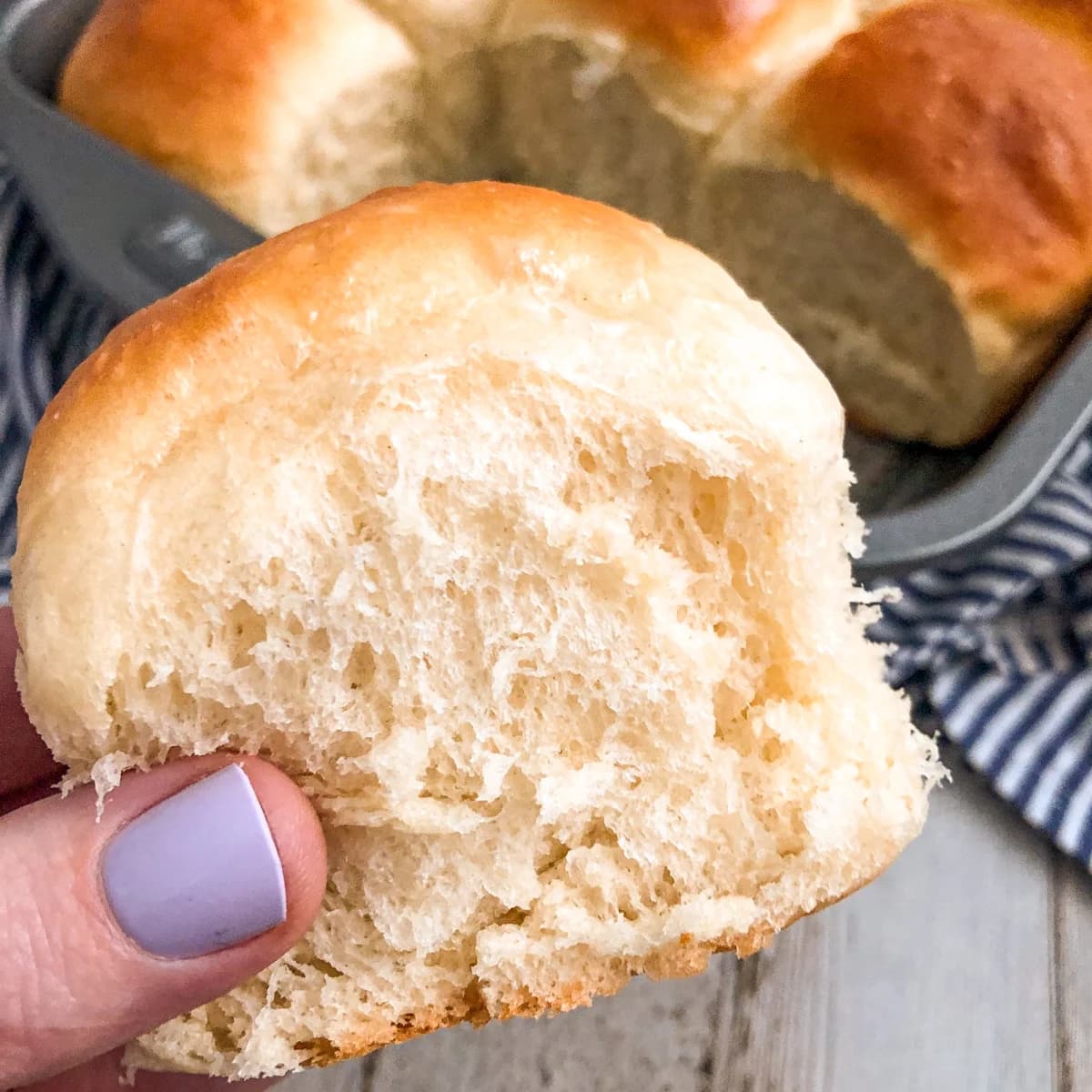 30 Minute Dinner Rolls With Soft, Fluffy Centers