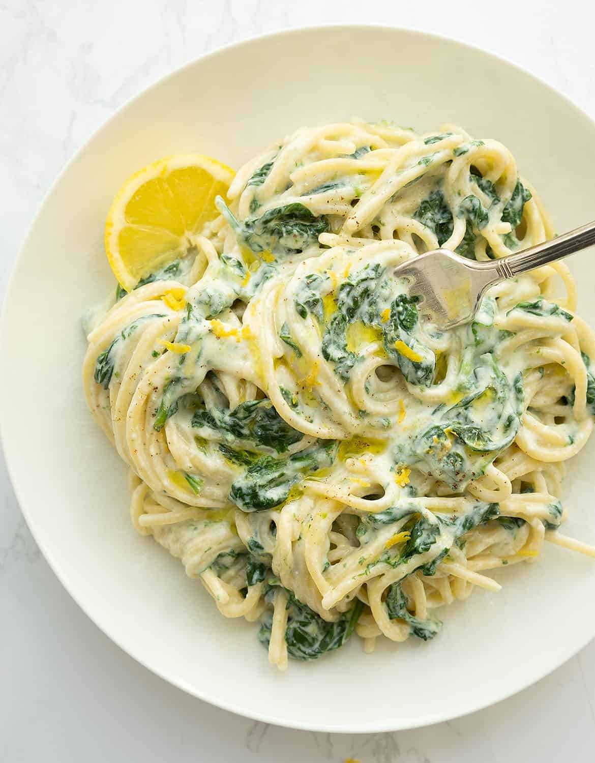 Lemon Ricotta Pasta With Spinach: Creamy No-Cook Sauce