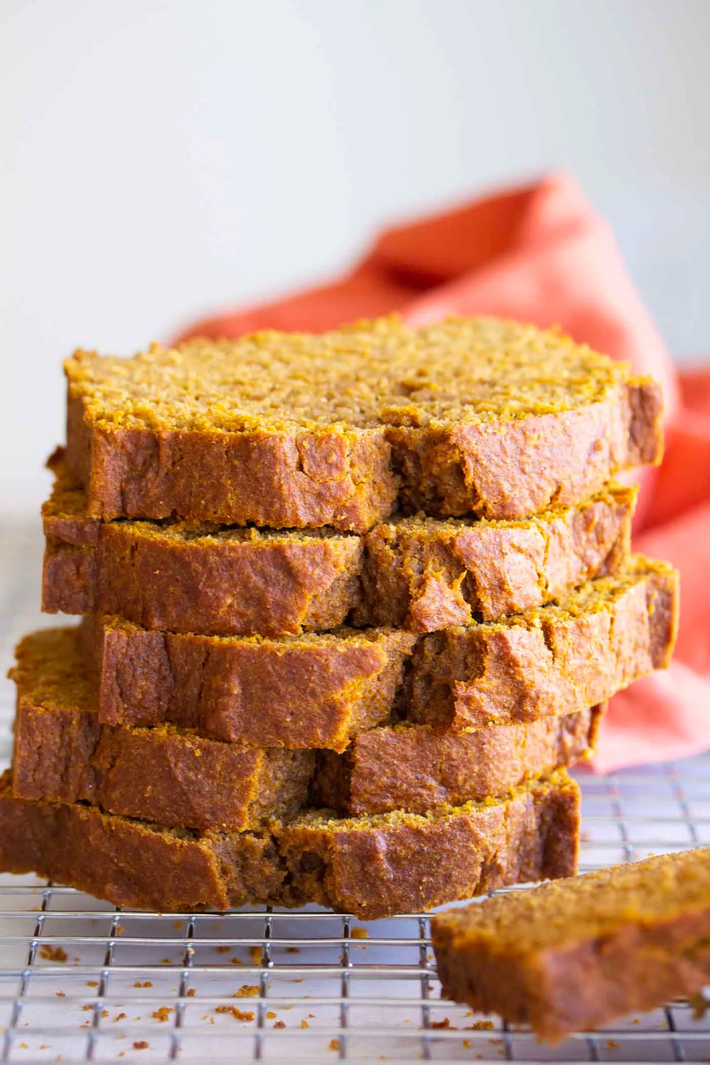 Pumpkin Bread with Warm Spices and Pumpkin Puree