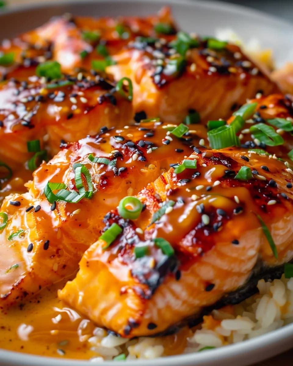 Bang Bang Salmon: Quick and Flavorful with Creamy Sweet Chili Sauce