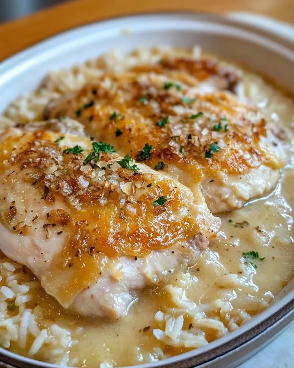 Forgotten Chicken and Rice: One-Pan Comfort Food with Creamy Flavor