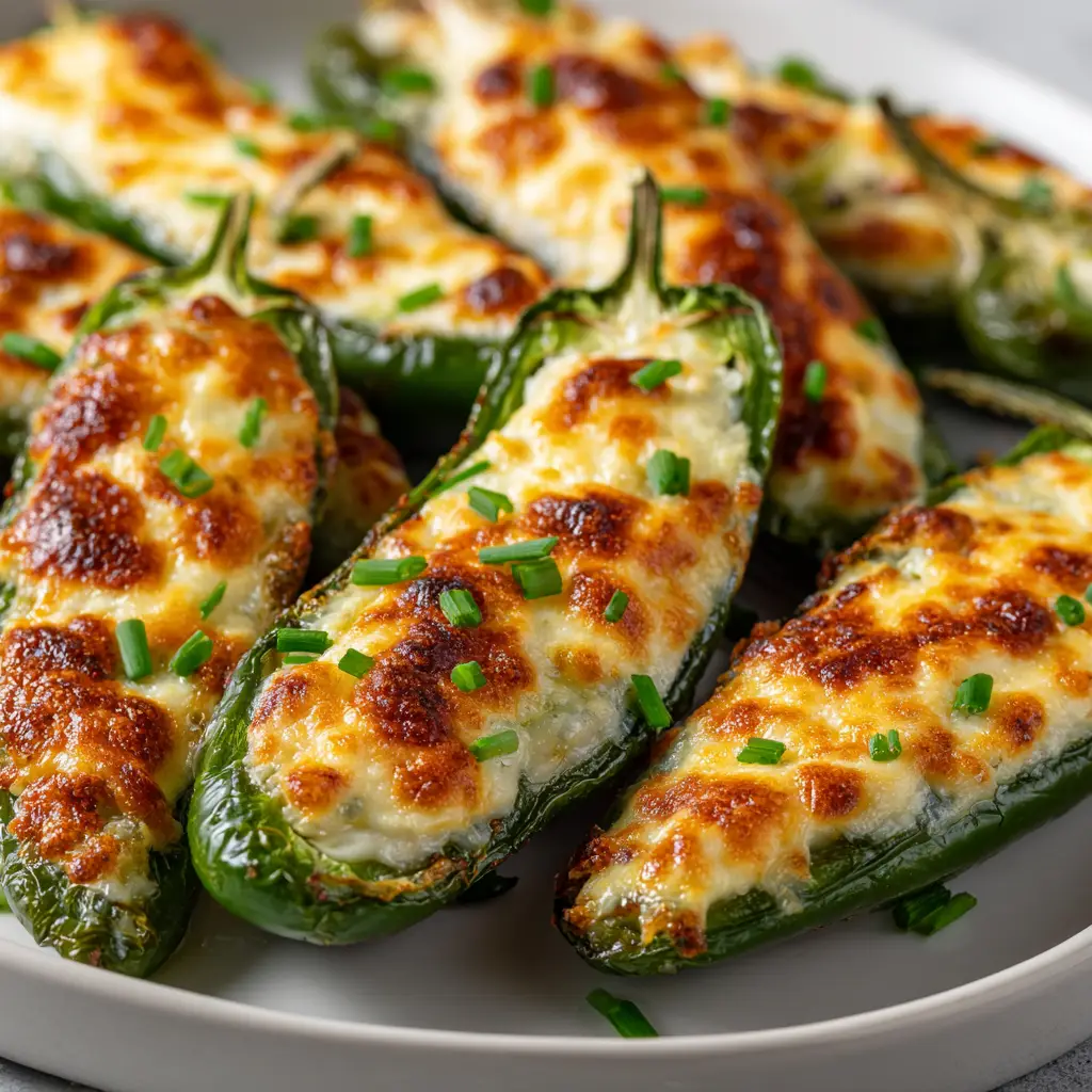 Jalapeño Poppers with Bacon and Sharp Cheddar